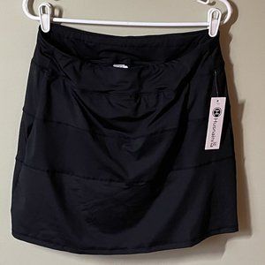 Awesome Athletic Black Skort w/ Hidden Pockets Size 10 (NWT)